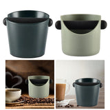 Maxbell 2Pcs Coffee Knock Box Bin Espresso Grinds Tamper Waste Tamp Grind