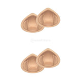 Maxbell 2 Pair Bar Sponge Pad Breast Enhancer Breathable Insert Bra Cup Underwear