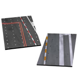 Maxbell 2pcs 1/72 Scale Fighter Airport Runway Platform Wooden Simulation Display