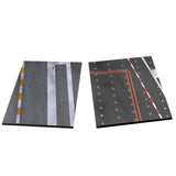 Maxbell 2pcs 1/72 Scale Fighter Airport Runway Platform Wooden Simulation Display