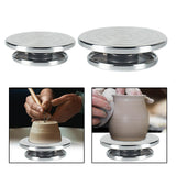 Maxbell 2x Sculpting Wheel Turntable Pottery Stand Turn for Model Building