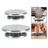 Maxbell 2x Sculpting Wheel Turntable Pottery Stand Turn for Model Building