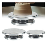 Maxbell 2x Sculpting Wheel Turntable Pottery Stand Turn for Model Building