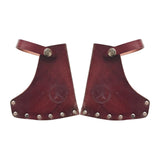 Maxbell 2xPU Leather Axe Hatchet Blade Cover Axe Head Sheath Case Belt Holster
