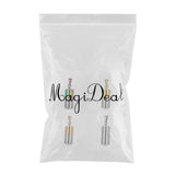 Maxbell Stainless Steel Tube Pendant Necklace Hollow Case Capsule for Ashes,