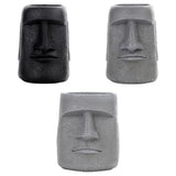 Maxbell 3x Easter Island Statue Flowerpot Succulent Pot for Home