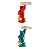 Maxbell 2 Pieces Storage Tray Sculpture Statue Desk Organizer Office Ornament