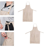 Maxbell 2xPottery Apron Canvas Adult Anti-Fouling Full Cover Anti-Oil Painting
