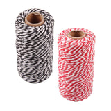Maxbell 2pcs 328 Feet 100m Cotton Twine String Rope Cord for Crafts