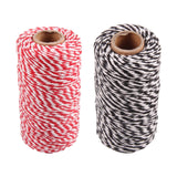 Maxbell 2pcs 328 Feet 100m Cotton Twine String Rope Cord for Crafts