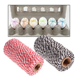 Maxbell 2pcs 328 Feet 100m Cotton Twine String Rope Cord for Crafts