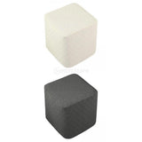 Maxbell 2x Stretch Ottoman Cover Foot Rest Stool Covers Washable for Living Room