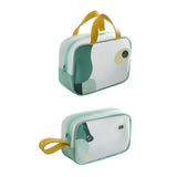 Maxbell Waterproof Cosmetic Storage Bag Handbag with Handle 29x21x12cm+21x13x8cm