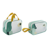 Maxbell Waterproof Cosmetic Storage Bag Handbag with Handle 29x21x12cm+21x13x8cm