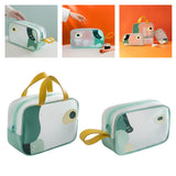 Maxbell Waterproof Cosmetic Storage Bag Handbag with Handle 29x21x12cm+21x13x8cm