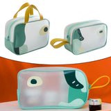 Maxbell Waterproof Cosmetic Storage Bag Handbag with Handle 29x21x12cm+21x13x8cm