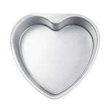 Maxbell 2pcs Heart Shaped Thicken Aluminum Alloy Chocolate Cake Pan DIY Baking Tools