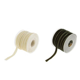 Maxbell 2pcs 20 Yard 10mm Wide Velvet Ribbon Roll for DIY Crafts