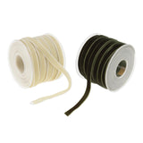 Maxbell 2pcs 20 Yard 10mm Wide Velvet Ribbon Roll for DIY Crafts