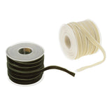 Maxbell 2pcs 20 Yard 10mm Wide Velvet Ribbon Roll for DIY Crafts