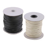 Maxbell 2pcs 80 Meters 2mm Cotton Waxed Cord Beading DIY Jewelry Making Thread