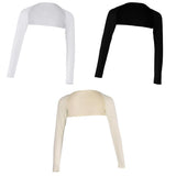 Maxbell 3 Pieces Elegant Long Sleeve Arm Cover Shrug Hijab Muslim
