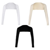 Maxbell 3 Pieces Elegant Long Sleeve Arm Cover Shrug Hijab Muslim