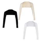 Maxbell 3 Pieces Elegant Long Sleeve Arm Cover Shrug Hijab Muslim