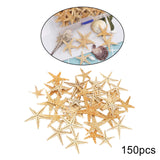 Maxbell Natural Starfish Seashells Wedding Display Craft Aquarium Decorations