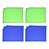 Maxbell 4pcs Self Inflating Seat Cushion Lightweight Portable Mat with Storage Bag