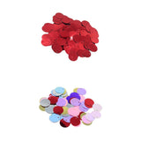 Maxbell 260 Pieces DIY Shiny Round Loose Sequins Paillettes Sewing Crafts 16mm