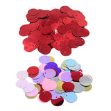 Maxbell 260 Pieces DIY Shiny Round Loose Sequins Paillettes Sewing Crafts 16mm