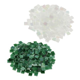 Maxbell 500 Pieces Vitreous Glass Mosaic Tiles for Art DIY Crafts