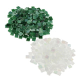 Maxbell 500 Pieces Vitreous Glass Mosaic Tiles for Art DIY Crafts