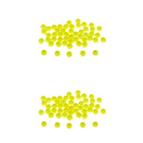 Maxbell 100pcs Fishing Float Balls EVA Foam Ball Striking Beans Buoyancy Bobbers