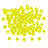 Maxbell 100pcs Fishing Float Balls EVA Foam Ball Striking Beans Buoyancy Bobbers