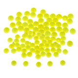Maxbell 100pcs Fishing Float Balls EVA Foam Ball Striking Beans Buoyancy Bobbers