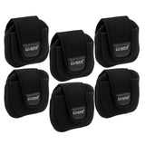 Maxbell 6 Pieces Neoprene Fishing Reel Bag Pouch Shockproof Reel Cover Protector