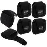 Maxbell 6 Pieces Neoprene Fishing Reel Bag Pouch Shockproof Reel Cover Protector