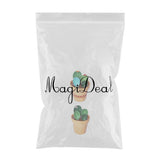 Maxbell 2x Creative Cactus Measuring Spoons in Flower Pot for Food Kitchen Gifts