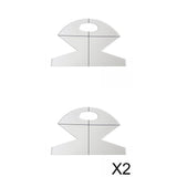 Maxbell 3Pieces Acrylic Bowl Wrap Cookies Basket Template for Sewing Patchwork Ruler