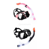 Maxbell 2x Scuba Diving Snorkeling Swimming Mask   Snorkel Gear Set for Adults