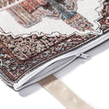 Maxbell 2x Islamic Prayer Rugs Ramadan Gifts Home Decor Ethnic Style for Women Men