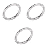 Maxbell 3x Boat Marine 304 Stainless Steel Polished O Rings Smooth Welded