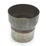 Maxbell 2xStainless Steel Piping Exhaust Reducer 3.5"to 4"Universal for Car Auto Truck
