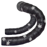 Maxbell 2x2 Pieces Bike Handlebar Tape Cycling Anti-Skid for Road Bike White print