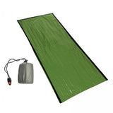Maxbell 2xOutdoor Camping Thermal Sleeping Bag Emergency Survival Blanket Green + Bag