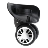 Maxbell 2x1 Pair Universal Swivel Replacement Wheel Luggage Suitcase Caster Small Size