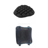 Maxbell 2Pcs Motorcycle Bikes 3D Seat Cushions Pressure Relief Universal for Cruiser