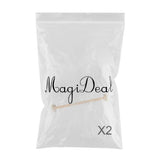 Maxbell 2Pcs  Facelift Bands with Clips Stretch Cloth Nylon for Face Lift Eyebrows
